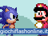 Gioco online Sonic Lost in Mario World