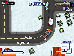 Gioco online Spazzaneve da Parcheggiare Online - Snow Plow Parking